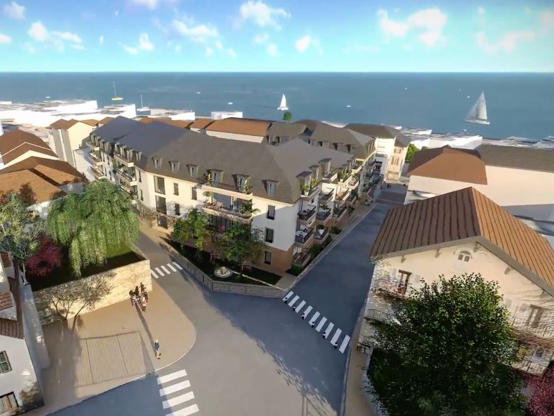 appartement 3 pièces en vente sur EVIAN LES BAINS (74500) Vente Appartement Évian-les-Bains 74500 69.89 m²