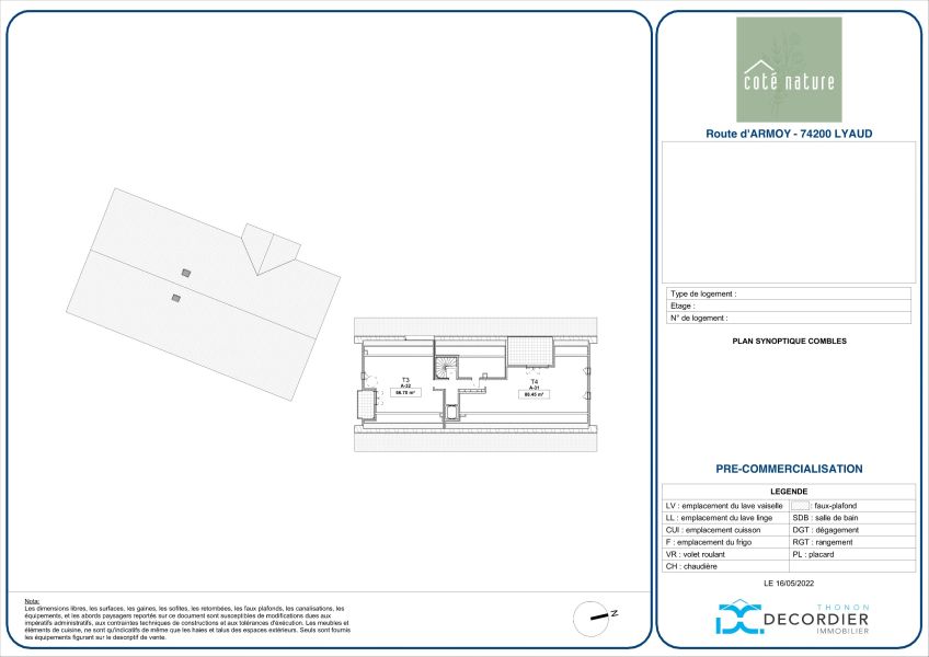 apartment 3 rooms for sale on LYAUD (74200) Sale Apartment Lyaud 74200 68 m²