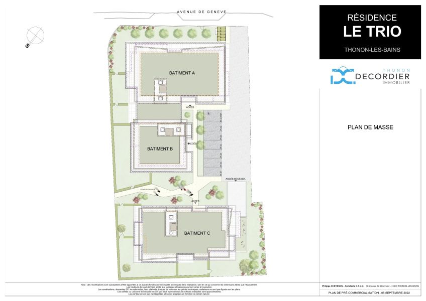 Sale Apartment Thonon-les-Bains 74200 109.93&nbsp;m²