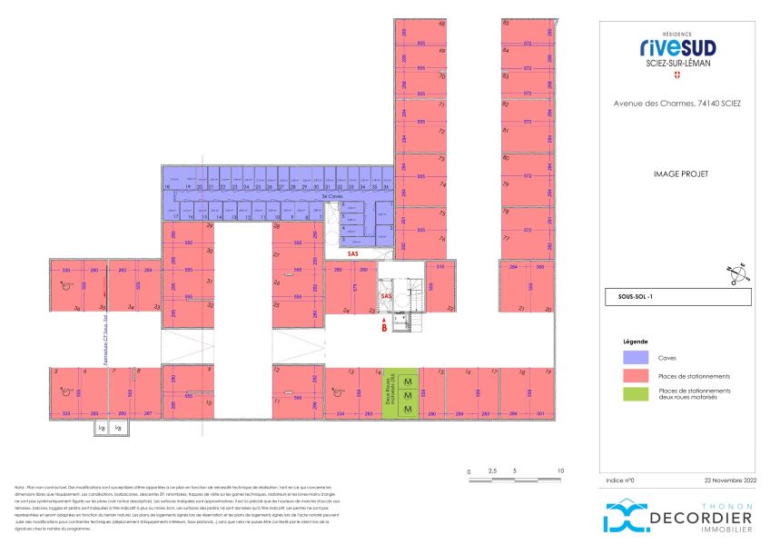 Vente Appartement Sciez 74140 65.03 m²
