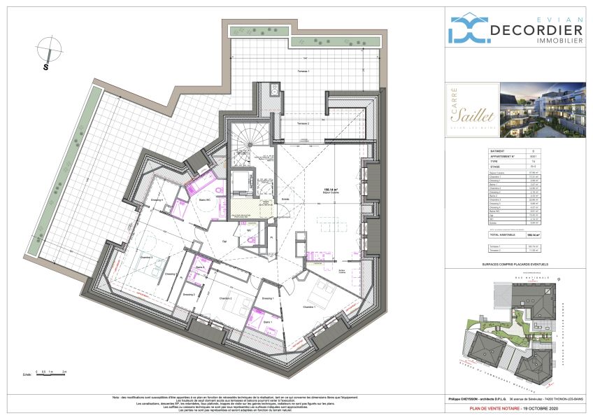 Sale Apartment Évian-les-Bains 74500 156.14 m²