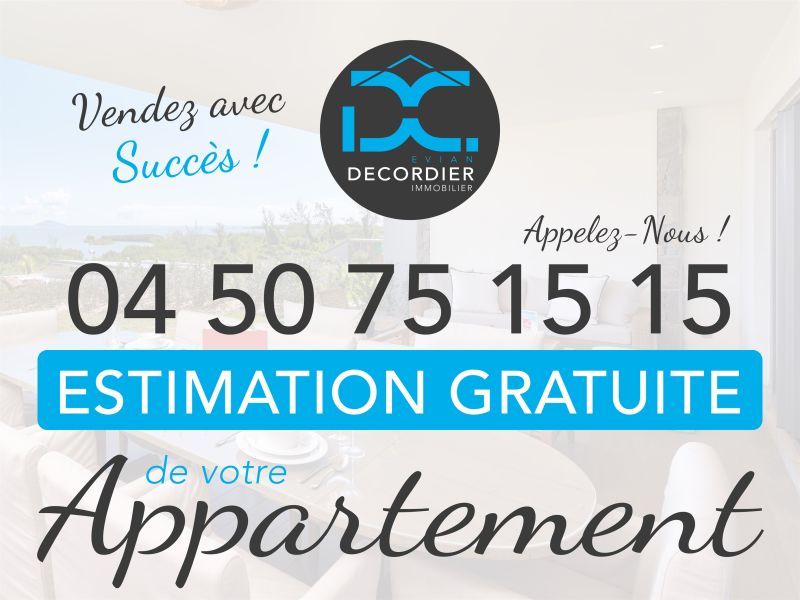 apartment 3 rooms for sale on EVIAN LES BAINS (74500) Sale Apartment Évian-les-Bains 74500 59.64 m²