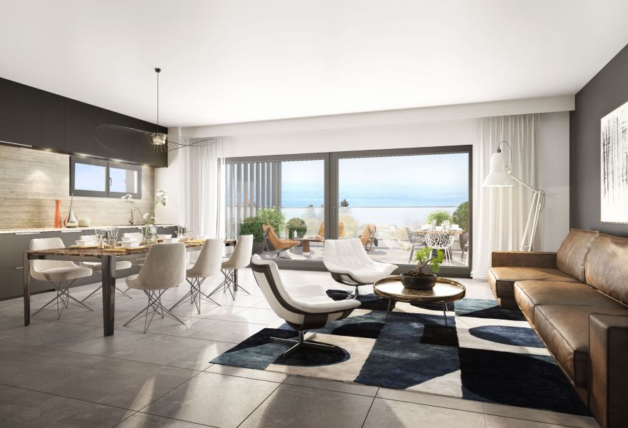 appartement 4 pièces en vente sur EVIAN LES BAINS (74500) Vente Appartement Évian-les-Bains 74500 108.65 m²