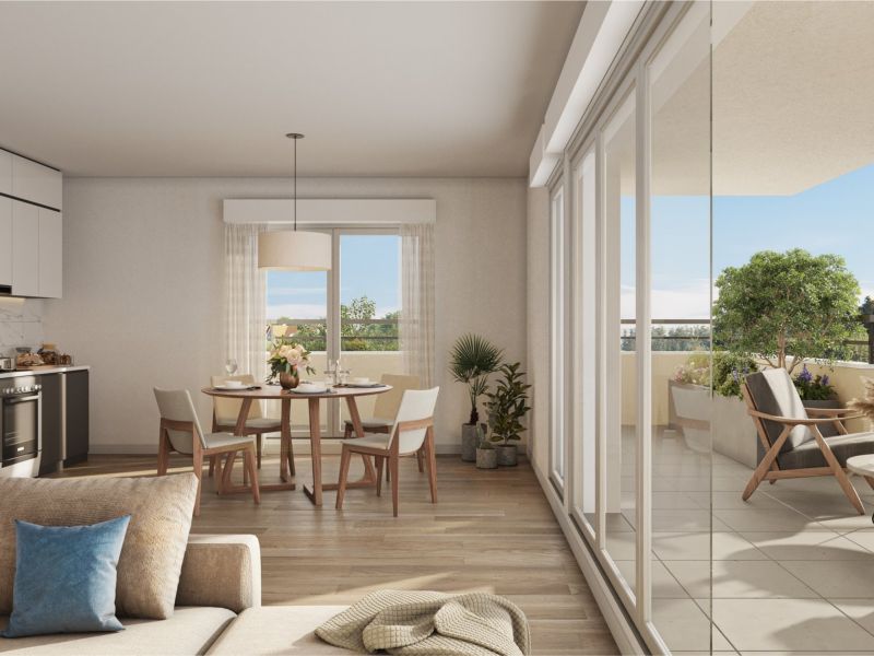 appartement 3 pièces en vente sur THONON LES BAINS (74200) Vente Appartement Thonon-les-Bains 74200 63.4 m²