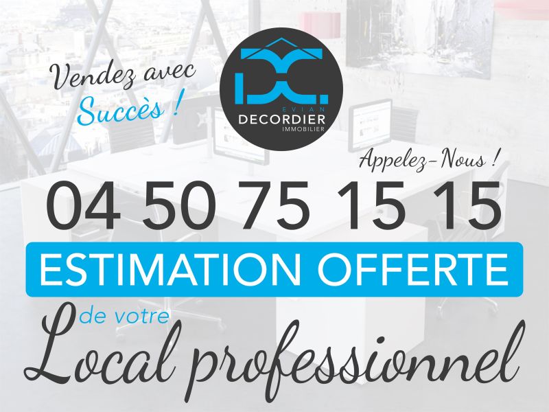 bureaux en vente sur EVIAN LES BAINS (74500) Vente Bureaux Évian-les-Bains 74500 120 m²