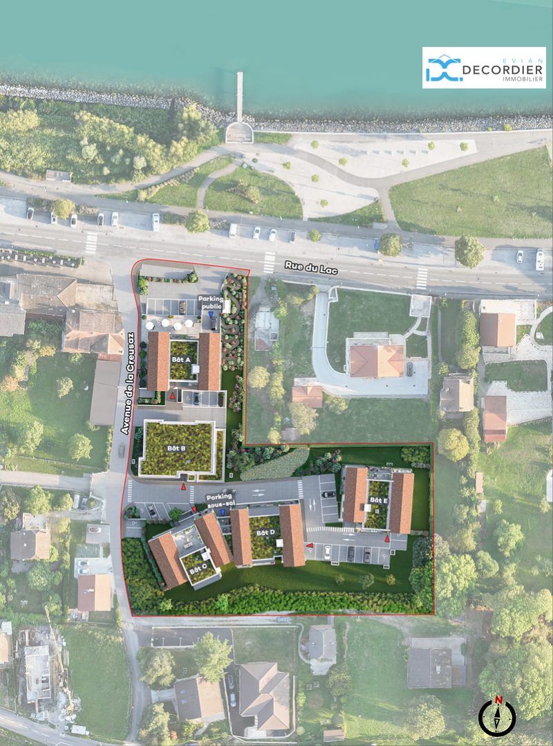 apartment 3 rooms for sale on NEUVECELLE (74500) Sale Apartment Neuvecelle 74500 71.28 m²