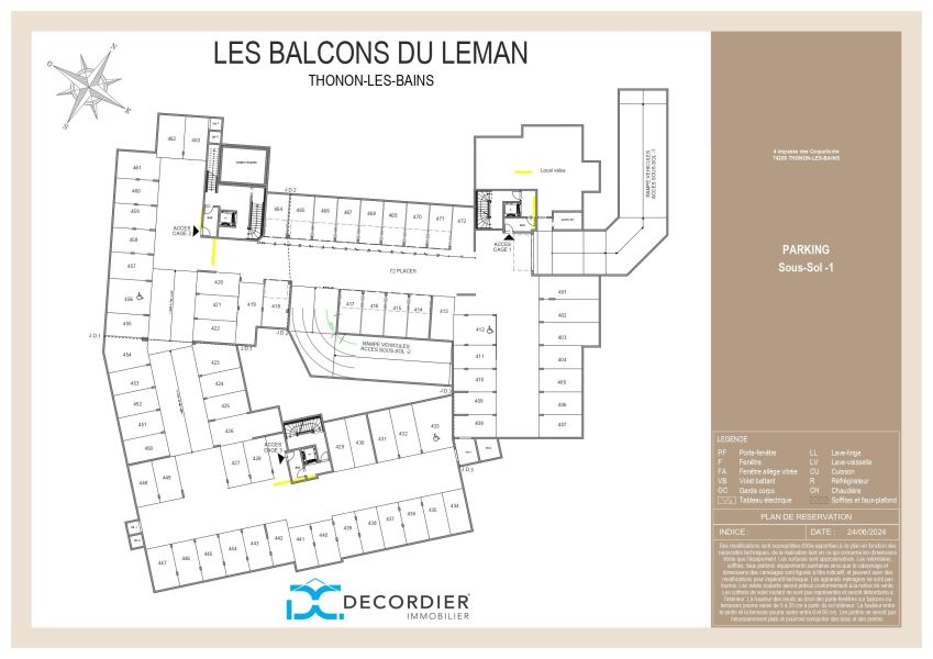 Vente Appartement Thonon-les-Bains 74200 45.48&nbsp;m²