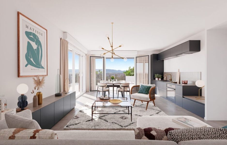 appartement 2 pièces en vente sur THONON LES BAINS (74200) Vente Appartement Thonon-les-Bains 74200 45.48 m²
