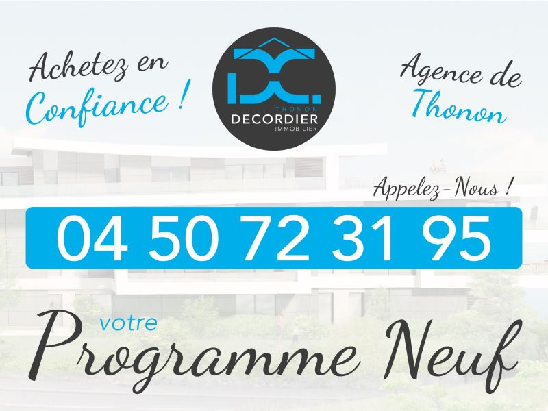 appartement 2 pièces en vente sur THONON LES BAINS (74200) Vente Appartement Thonon-les-Bains 74200 45.48 m²