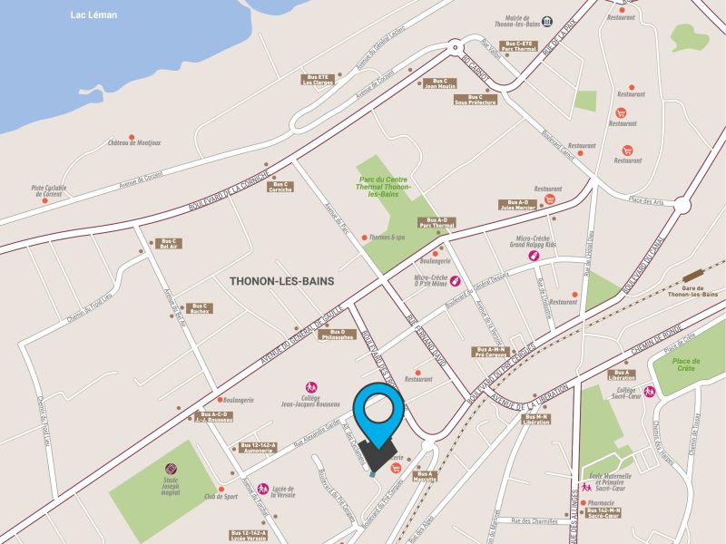 appartement 3 pièces en vente sur THONON LES BAINS (74200) Vente Appartement Thonon-les-Bains 74200 65.32 m²