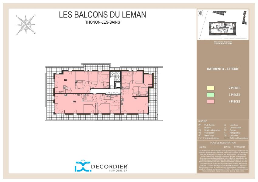 Vente Appartement Thonon-les-Bains 74200 104.51&nbsp;m²
