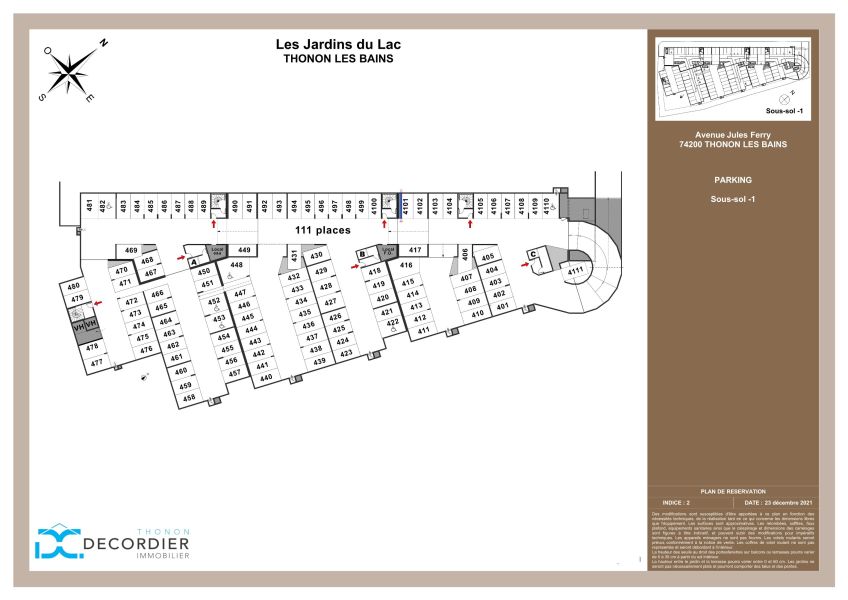 appartement 6 pièces en vente sur THONON LES BAINS (74200) Vente Appartement Thonon-les-Bains 74200 140.47 m²