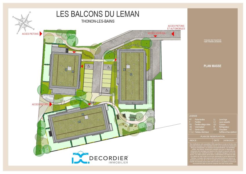 Sale Apartment Thonon-les-Bains 74200 61.36 m²