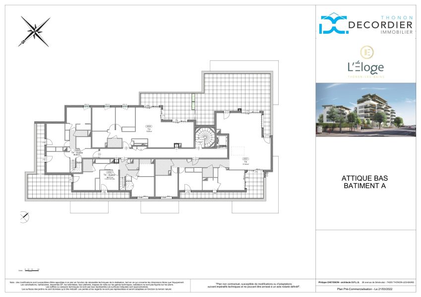 Vente Appartement Thonon-les-Bains 74200 75.94&nbsp;m²