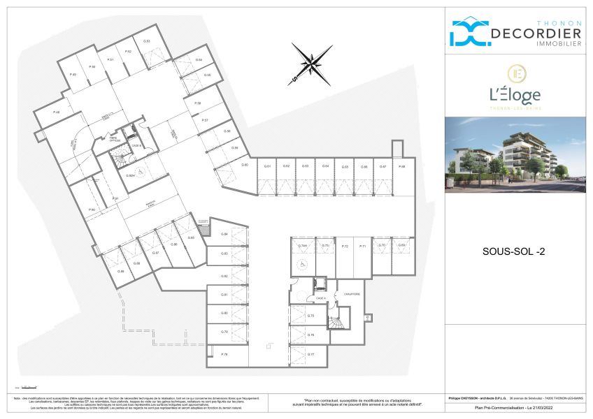 Sale Apartment Thonon-les-Bains 74200 62.67 m²