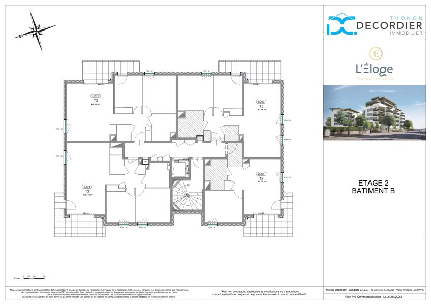 Sale Apartment Thonon-les-Bains 74200 62.77 m²