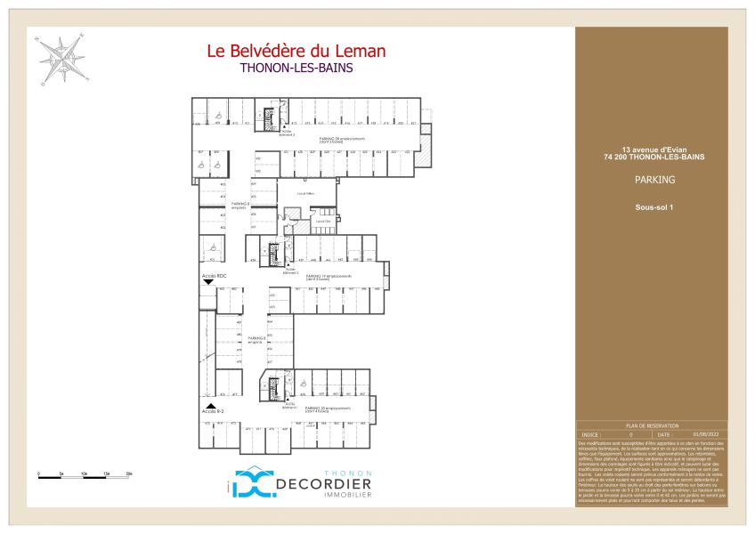 Vente Appartement Thonon-les-Bains 74200 56.43 m²