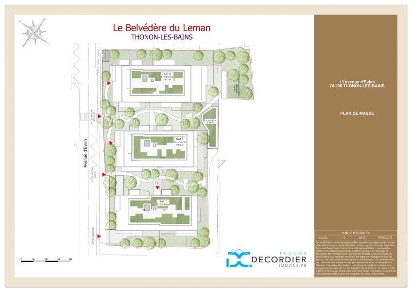apartment 3 rooms for sale on THONON LES BAINS (74200) Sale Apartment Thonon-les-Bains 74200 68.55 m²