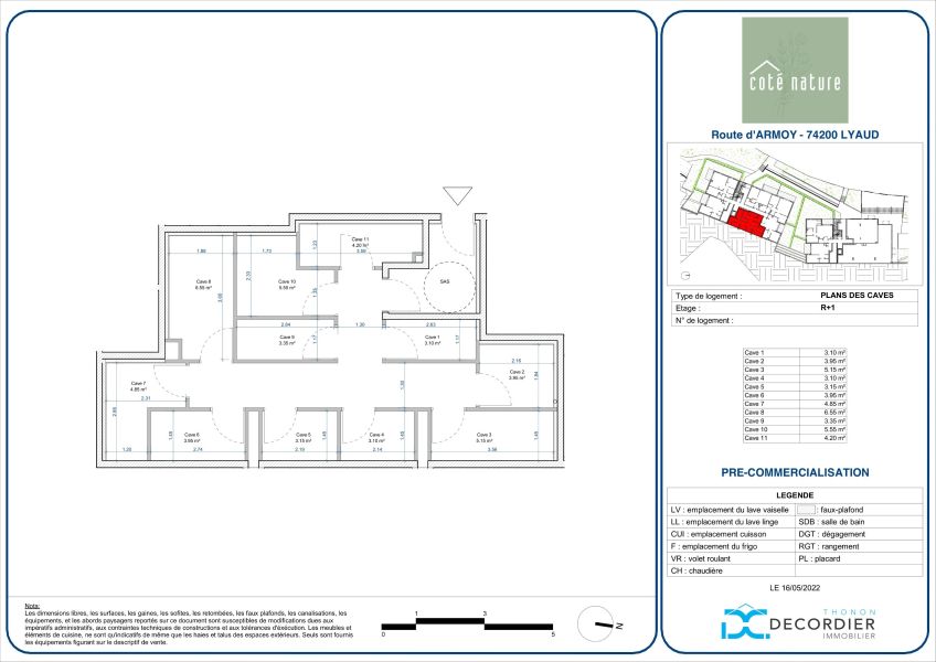 Vente Appartement Lyaud 74200 63.8 m²