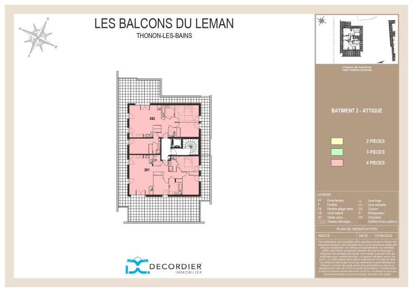 Vente Appartement Thonon-les-Bains 74200 87.05&nbsp;m²
