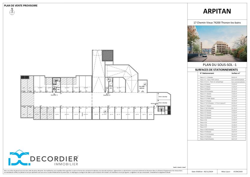 Vente Appartement Thonon-les-Bains 74200 66.63&nbsp;m²