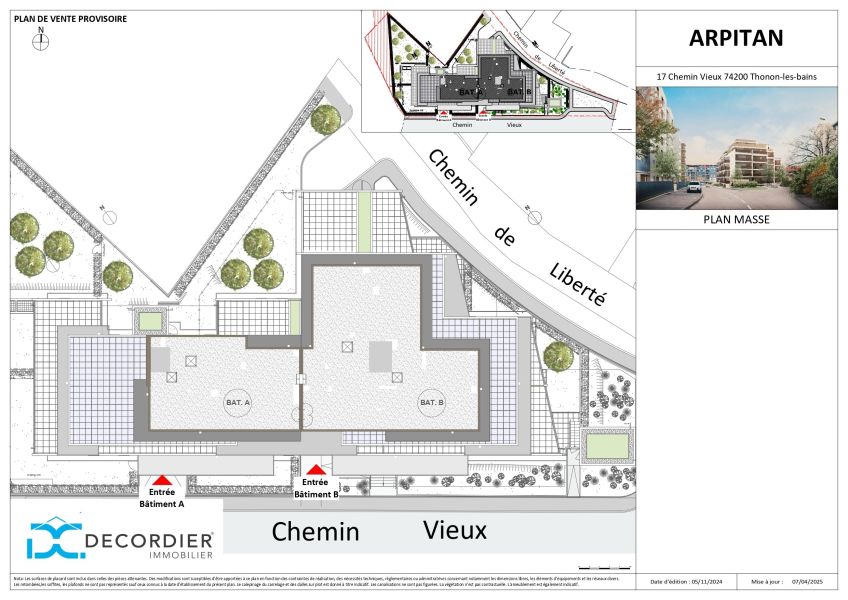 Vente Appartement Thonon-les-Bains 74200 66.63&nbsp;m²