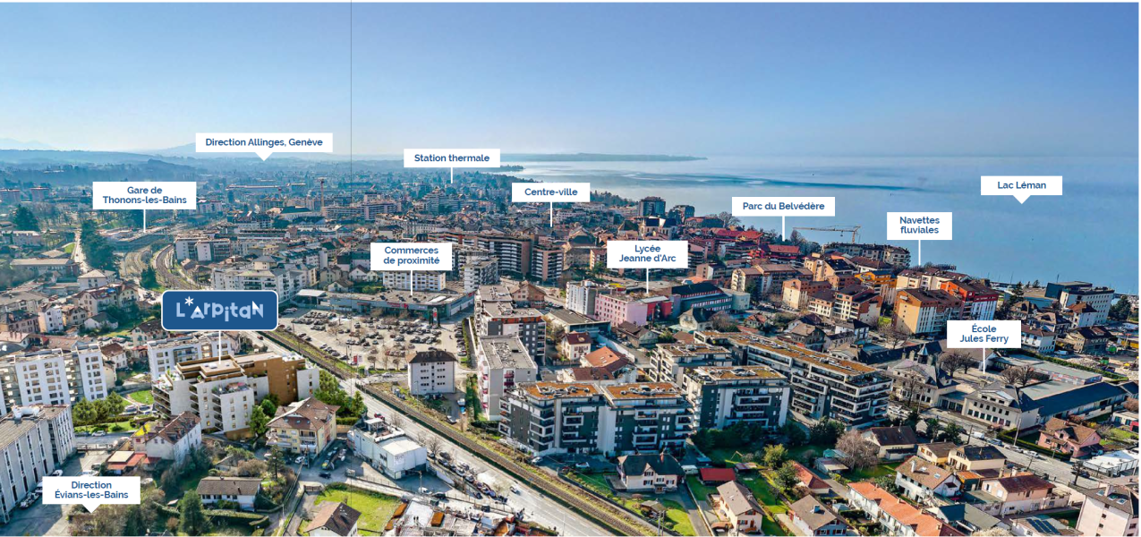 Vente Appartement Thonon-les-Bains 74200 66.63&nbsp;m²