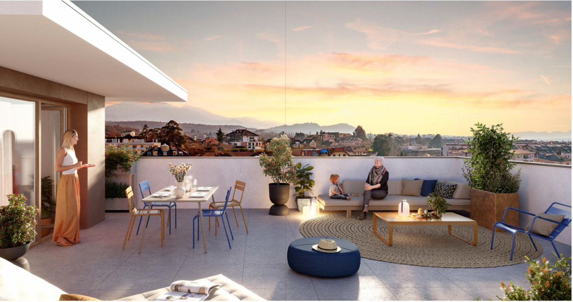 Vente Appartement Thonon-les-Bains 74200 93.78&nbsp;m²
