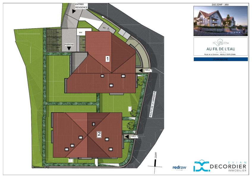 appartement 3 pièces en vente sur MAXILLY SUR LEMAN (74500) Vente Appartement Maxilly-sur-Léman 74500 61.51 m²
