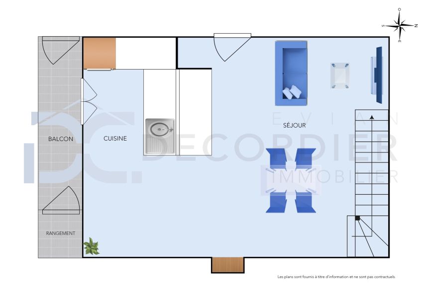 Vente Appartement Évian-les-Bains 74500 43.43 m²