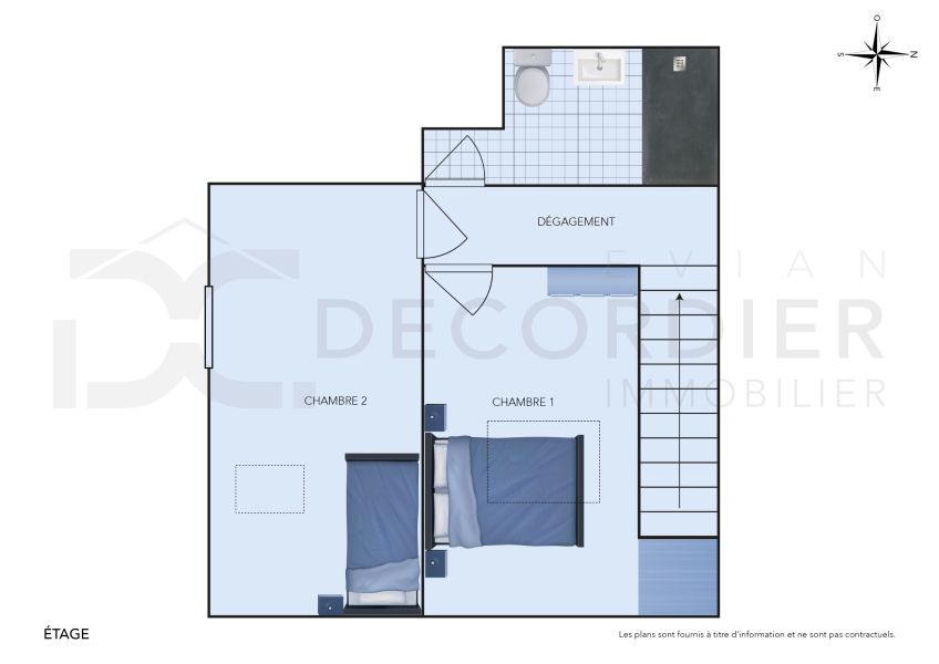 Vente Appartement Évian-les-Bains 74500 43.43 m²