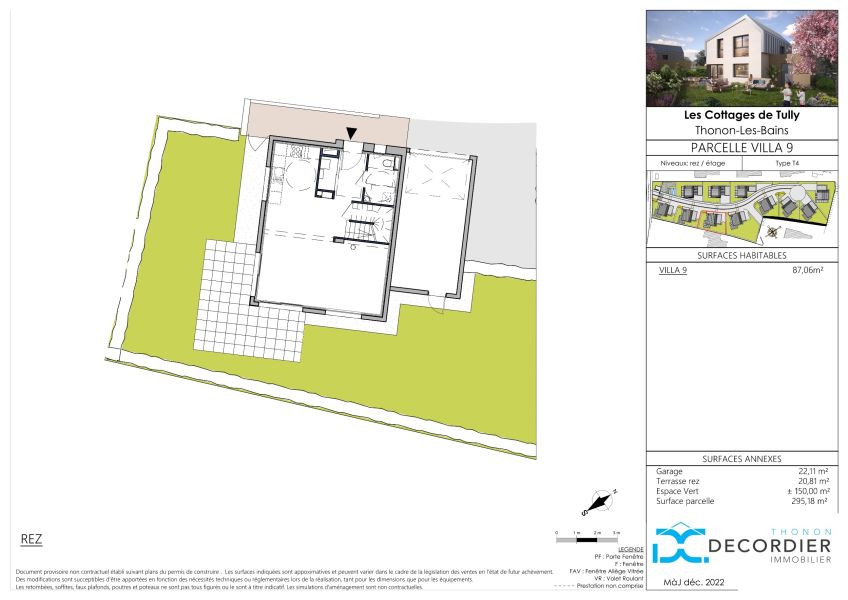 Sale House Thonon-les-Bains 74200 87.06&nbsp;m²