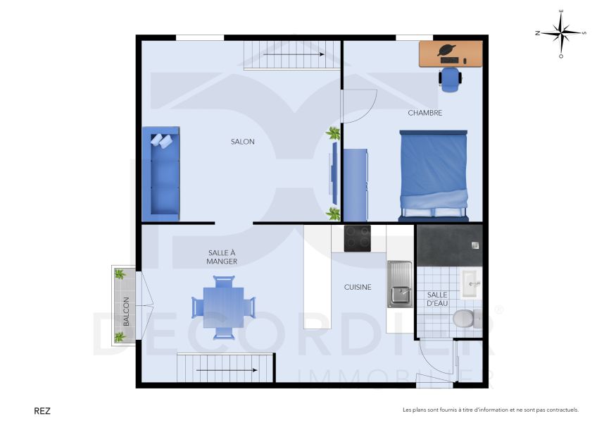 appartement 3 pièces en vente sur THONON LES BAINS (74200) Vente Appartement Thonon-les-Bains 74200 60.61 m²