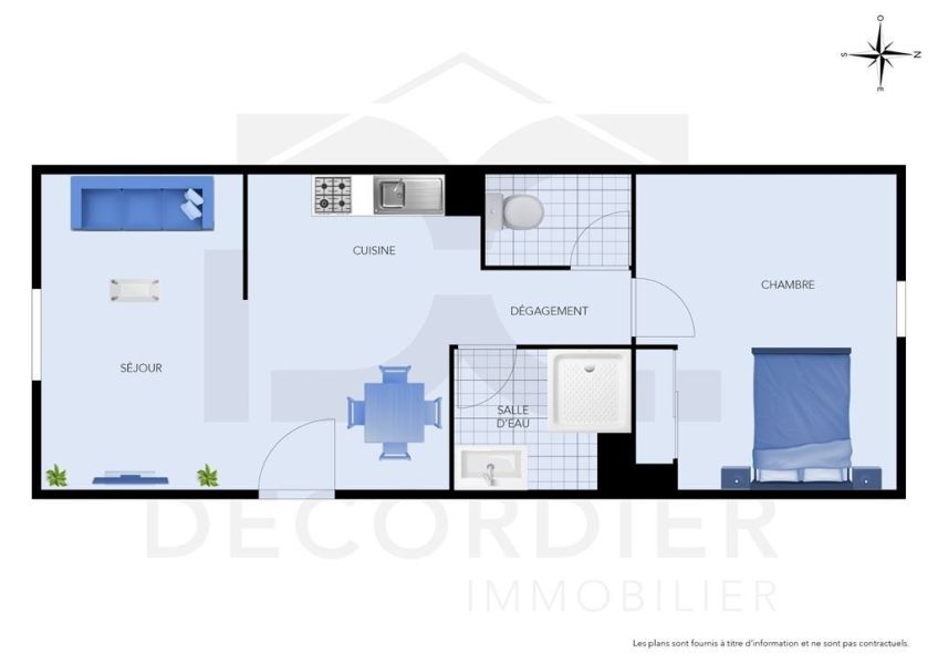 Vente Appartement Lugrin 74500 47.09&nbsp;m²