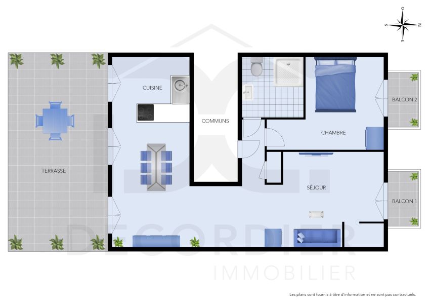 Vente Appartement Saint-Gingolph 74500 52.07 m²