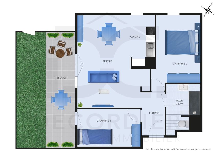 Sale Apartment Thonon-les-Bains 74200 61.63 m²