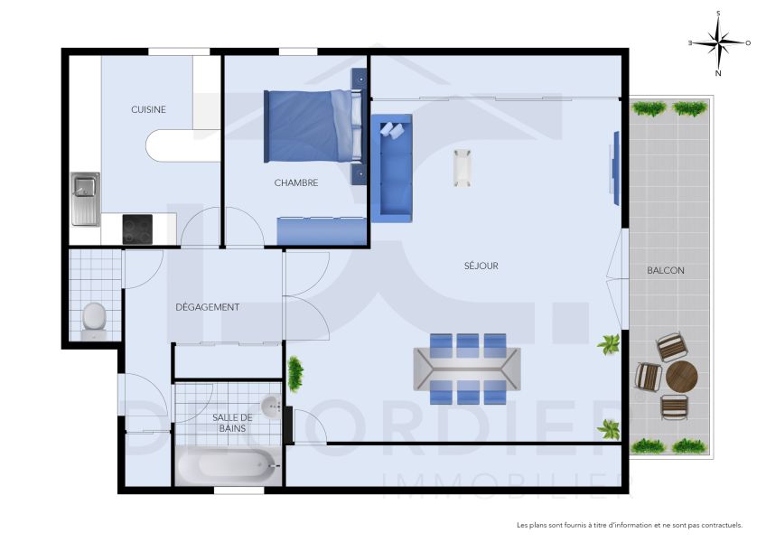 Sale Apartment Publier 74500 47.21 m²