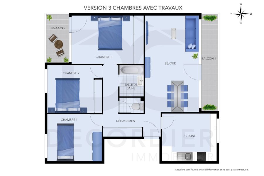 Vente Appartement Évian-les-Bains 74500 77.41&nbsp;m²
