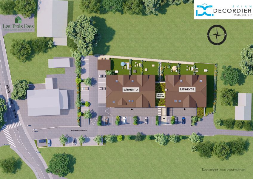 Sale Apartment Féternes 74500 41.53&nbsp;m²