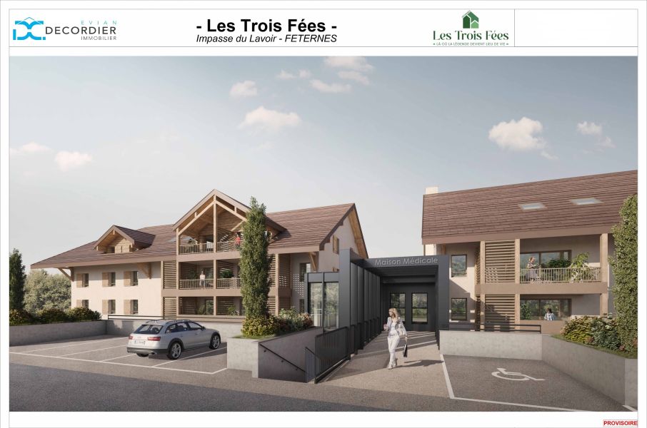 Vente Appartement Féternes 74500 56.8&nbsp;m²