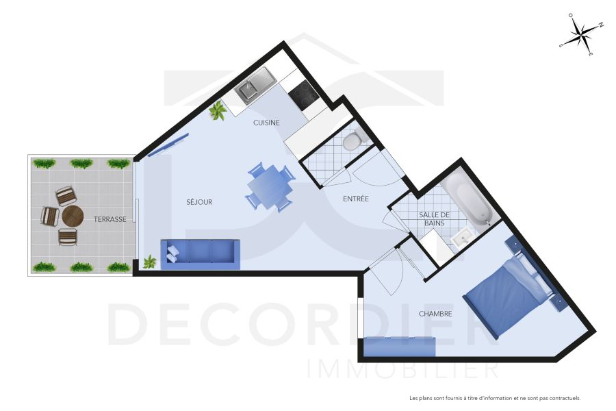 Sale Apartment Thonon-les-Bains 74200 43.51&nbsp;m²