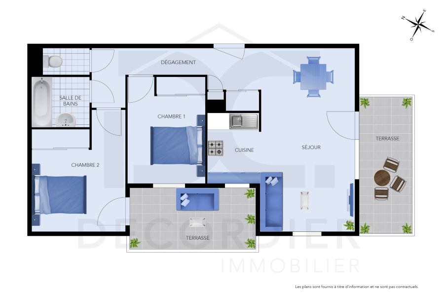 Sale Apartment Thonon-les-Bains 74200 61.35&nbsp;m²