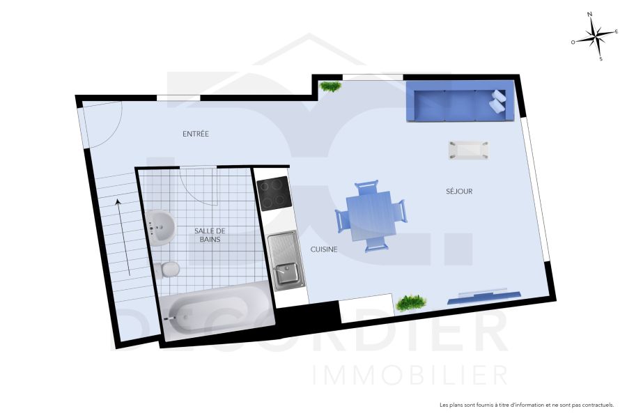 Vente Appartement Thonon-les-Bains 74200 43.25&nbsp;m²