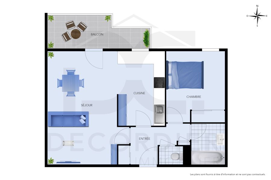 Vente Appartement Évian-les-Bains 74500 51.69&nbsp;m²