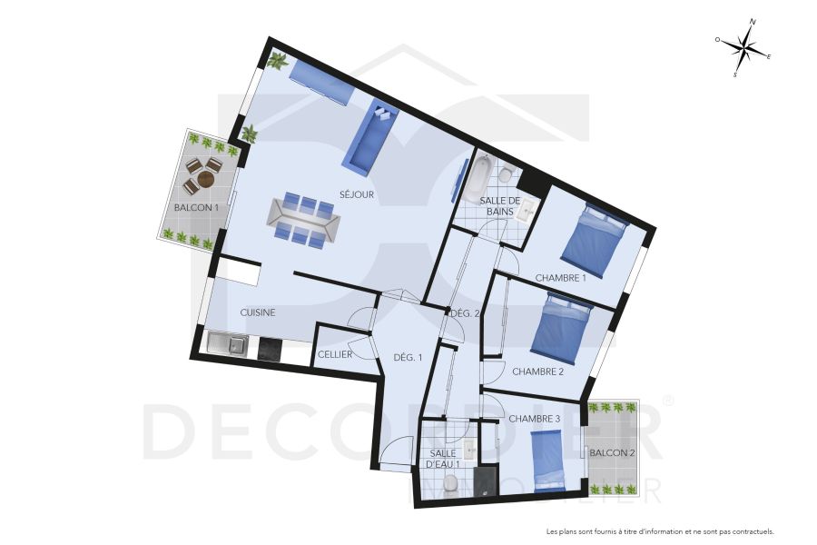 Vente Appartement Thonon-les-Bains 74200 120.42&nbsp;m²