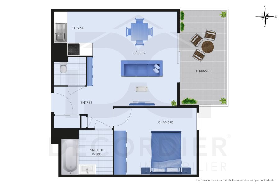 Vente Appartement Évian-les-Bains 74500 44.93&nbsp;m²