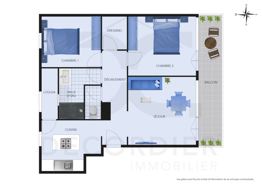 Vente Appartement Thonon-les-Bains 74200 66.56&nbsp;m²