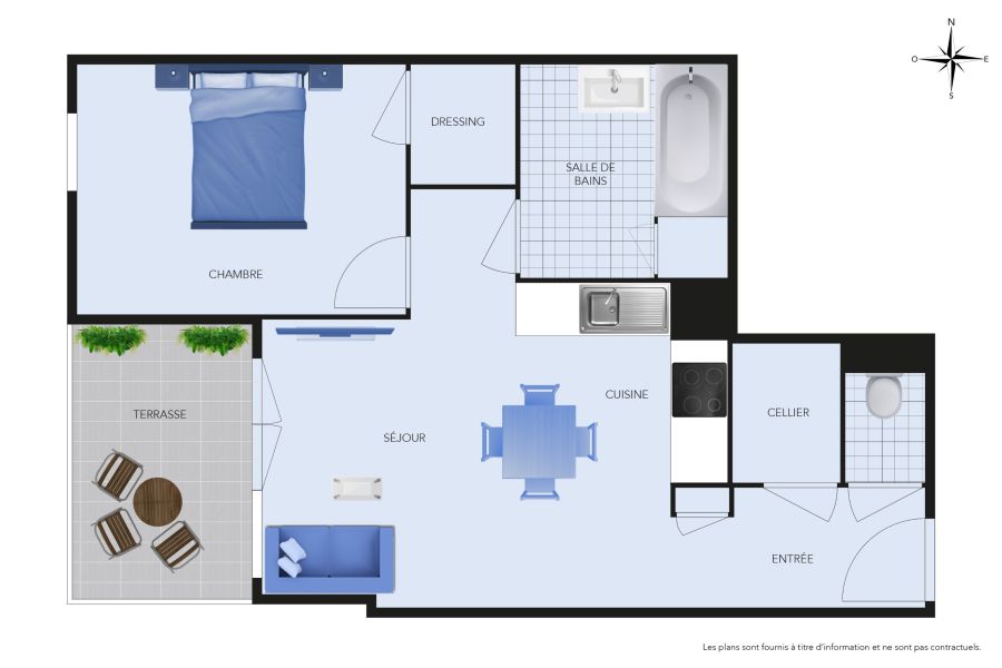 Sale Apartment Thonon-les-Bains 74200 44.76&nbsp;m²