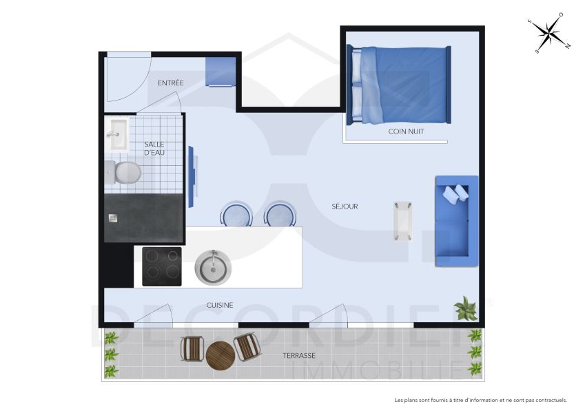Vente Appartement Thonon-les-Bains 74200 31.57&nbsp;m²