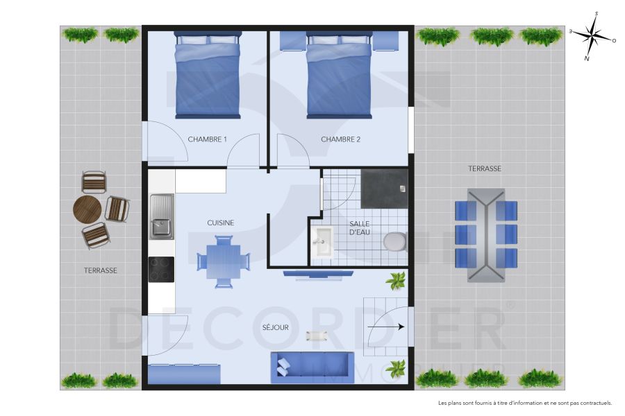 Sale Apartment Thonon-les-Bains 74200 49.35&nbsp;m²